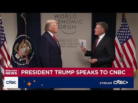 Donald Trump Discusses Global Politics and Economy thumbnail