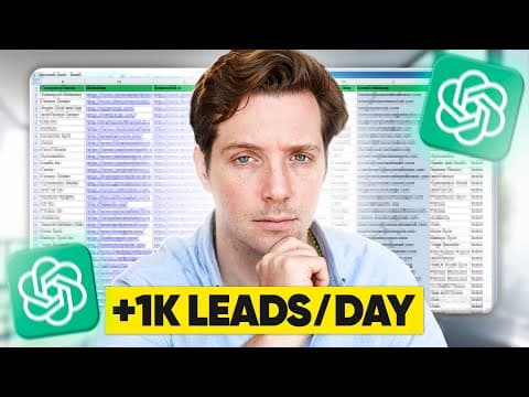 How To Generate FREE Leads Using ChatGPT (2025) thumbnail