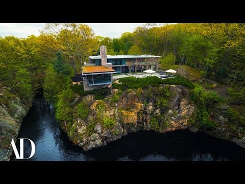 How Does a House Transform an Abandoned Quarry Site? thumbnail
