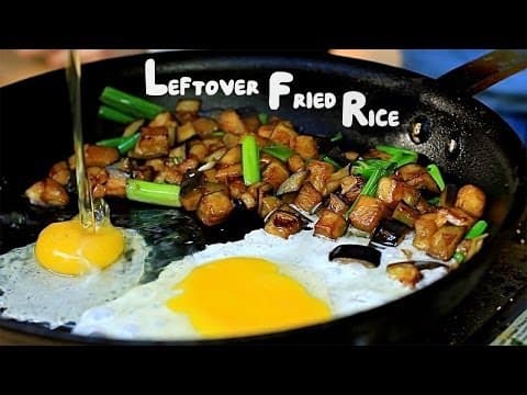 Leftover Fried Rice Trick - Cheap Quick Meals thumbnail