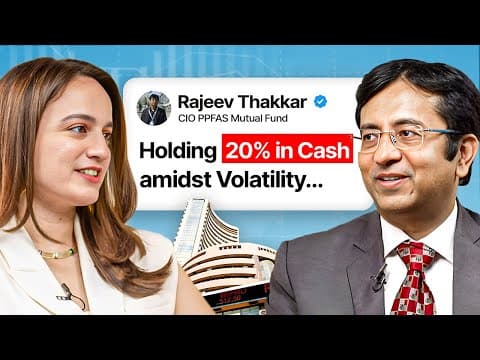 Rajeev Thakkar on Investing During Bear Markets, Cash Strategy, PPFAS Strategy | Money Mindset thumbnail