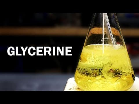 How to Make Glycerol from Vegetable Oil Step-by-Step thumbnail