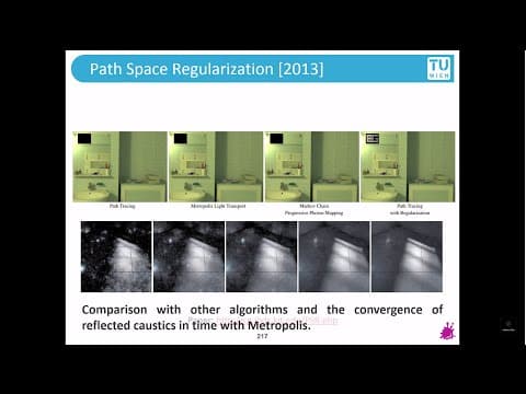 TU Wien Rendering #36 - Vertex Connection and Merging, Path Space Regularization thumbnail