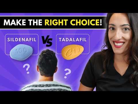 Does One Erection Pill Work WAY Better Than the Other? Tadalafil vs Sildenafil thumbnail