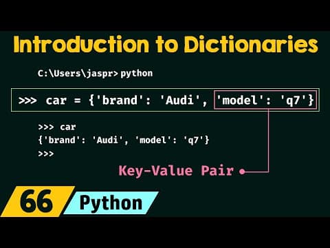 Introduction to Dictionaries in Python thumbnail