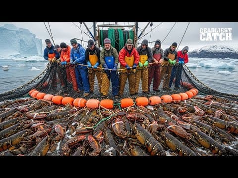 Catching 5,000 Lobsters in 48 Hours - A $200,000 Gamble With Nature’s Fury | Fishing Documentary thumbnail
