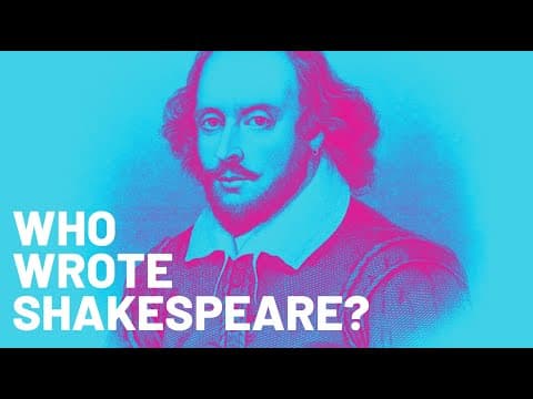 Who Wrote Shakespeare? | Sir Jonathan Bate & Alexander Waugh thumbnail