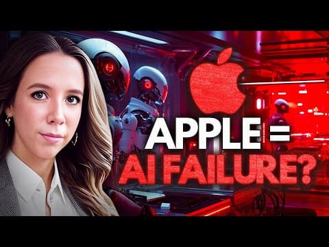 APPLE'S SIRI CRISIS: Inside The AI Failure That Could Cost Apple Everything thumbnail