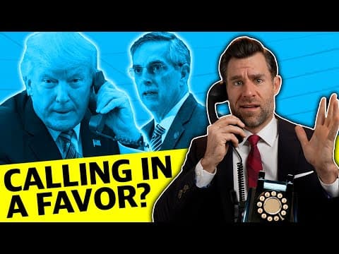Illegal Georgia Election Phone Call By President Trump? thumbnail