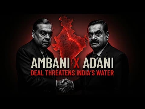 Ambani & Adani's AI Data Centres Spark India's Growing WATER SCARCITY thumbnail