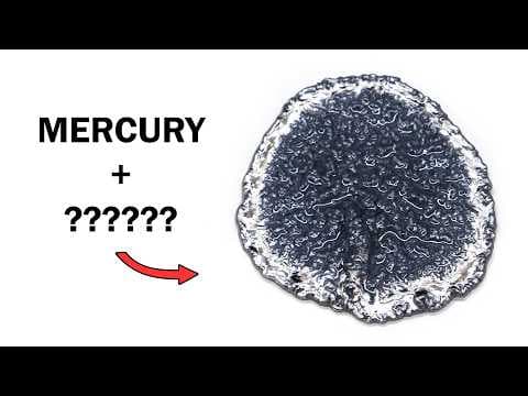 Turning mercury into a weird sponge thumbnail