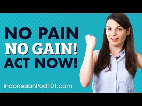 Want To Improve Your Indonesian? It All Comes Down To Action. thumbnail