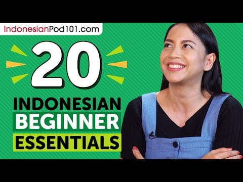 Cara Efektif Belajar Bahasa Indonesia untuk Pemula thumbnail