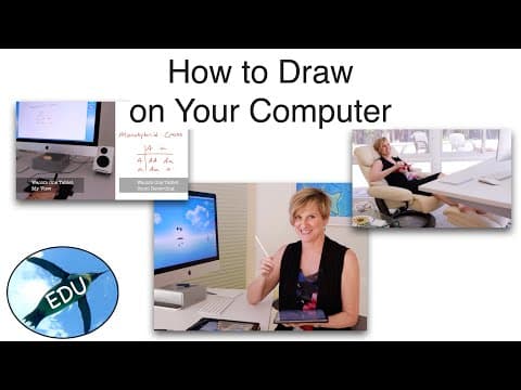 How to Draw On Your Computer thumbnail