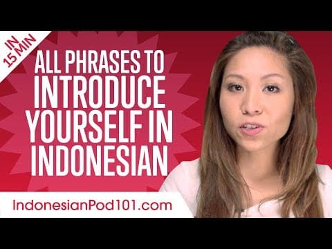 How to Introduce Yourself in Indonesian thumbnail