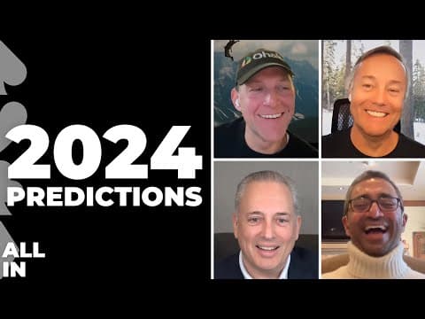 E160: 2024 Predictions! Markets, tech, politics, and more thumbnail