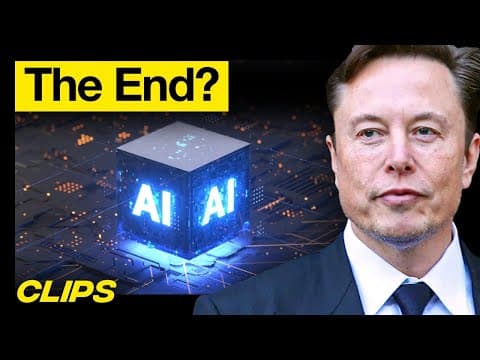 Elon Musk on The Worst-Case AI Scenario | MOONSHOTS thumbnail