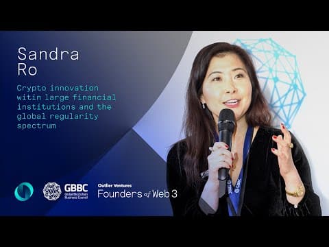 Crypto innovation within large financial institutions, Sandro Ro of The Global Blockchain Council thumbnail