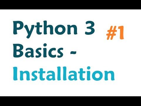 Installing Python 3 - How to install/use both Python 2 and Python 3 thumbnail