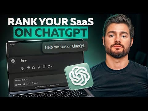 I got 1,000 Leads from ChatGPT and 8 Genius Ways to add $1m SaaS Revenue Fast thumbnail