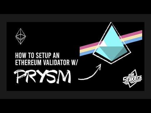 How To Setup a Prysm Validator Node thumbnail