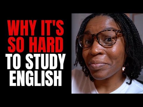 Why It's So Hard To Be Consistent With Your English Studies | Why It's So Hard To Study English thumbnail
