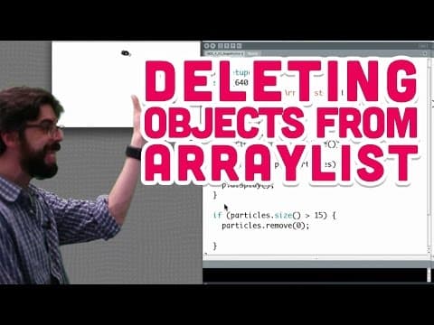 4.3: Deleting objects from ArrayList - The Nature of Code thumbnail