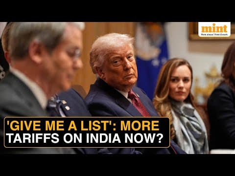 'They Can't Do This': Trump Warns Of MORE Tariffs On India As U.S. Farmers Allege 'Rice Dumping' thumbnail