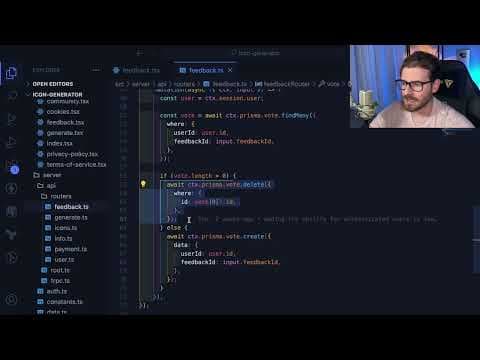 How I added a feedback feature to my icon generator app thumbnail