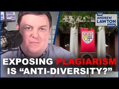 Plagiarism is okay when the left does it thumbnail