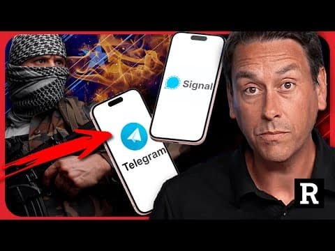 “The CIA helped build Signal” and now it’s the favorite app of terrorists and pedophiles. thumbnail