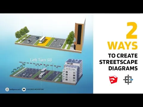 2 Ways to Create Streetscape Diagrams thumbnail