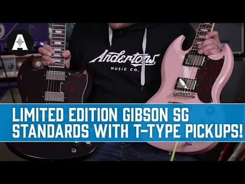 An SG To Rule Them All? - Limited Edition Gibson SG Standards With T-Type Pickups! thumbnail