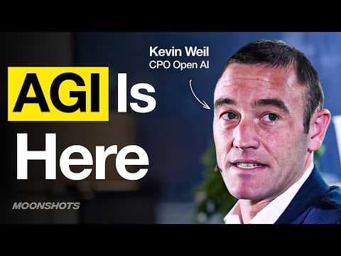 Open AI Insider on GPT-5, AGI & the Great AI Race w/ Kevin Weil & Dave Blundin thumbnail