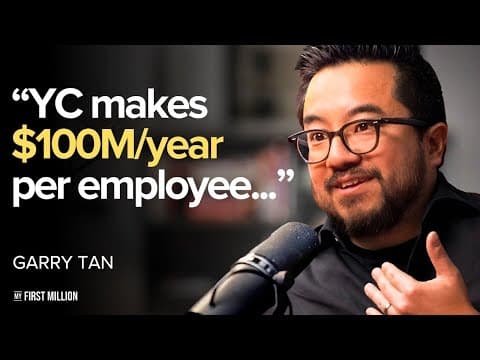 Y Combinator CEO Shares How They Turn Wild Ideas Into Real Companies thumbnail
