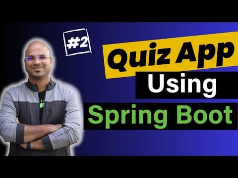 Quiz App Using Spring Boot #2 | Microservices Tutorial thumbnail