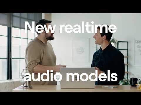 We’re introducing three audio models in the API thumbnail