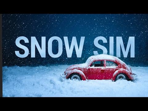 7 Years of Progress In Snow Simulation! ❄️ thumbnail