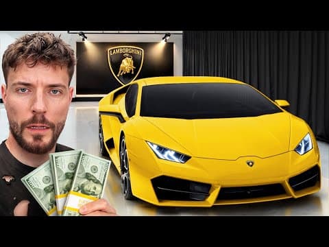 Homeless Man Buys A Lamborghini thumbnail