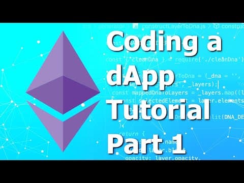 Writing a dApp using Solidity, Truffle, Ganache, MetaMask | Part 1 thumbnail