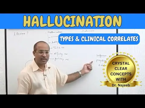 Hallucination | It's Type and Clinical Correlates🩺 thumbnail