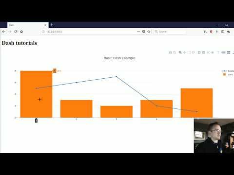Intro - Data Visualization GUIs with Dash and Python p.1 thumbnail