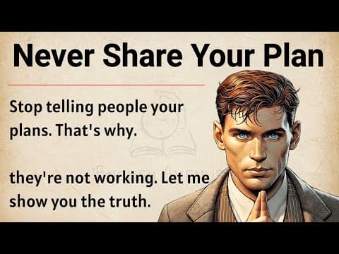 Never Share Your Plan - Build in Silence || Graded Reader || Improve Your English Fluency ✅️ thumbnail
