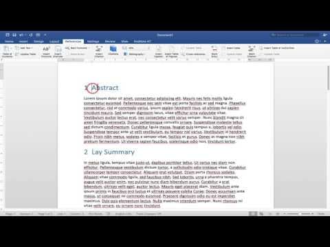 Adding sections BEFORE your table of contents without numbering thumbnail