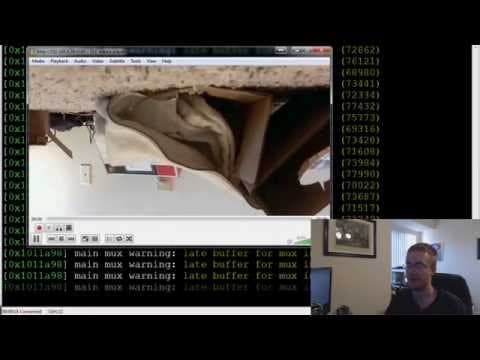 Raspberry Pi camera module streaming video to another computer thumbnail