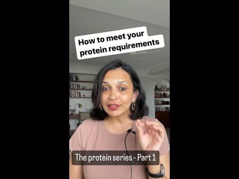 How to meet your protein requirement thumbnail