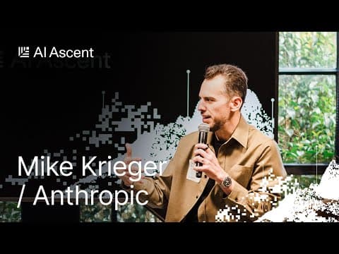 Anthropic CPO Mike Krieger: Building AI Products From the Bottom Up thumbnail