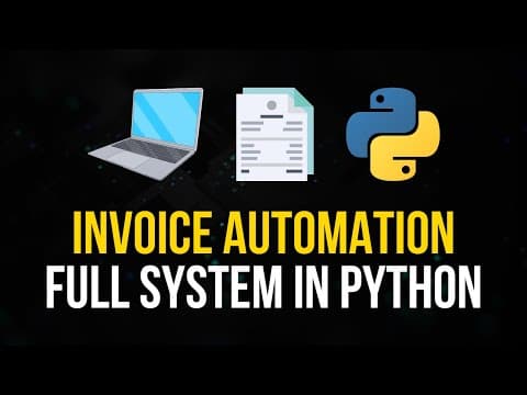 Invoice Automation System in Python - Full Project thumbnail