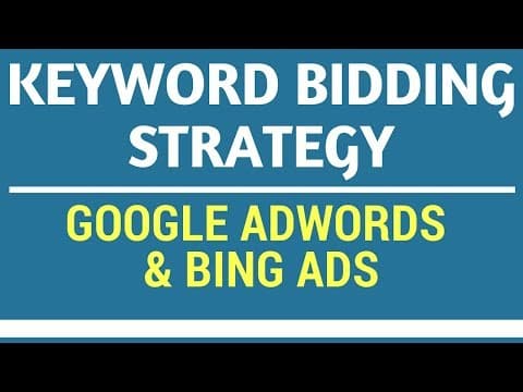 How to Optimize Your Keyword Bidding Strategy for PPC thumbnail