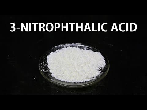 How to Synthesize 3-Nitrophthalic Acid for Luminol thumbnail